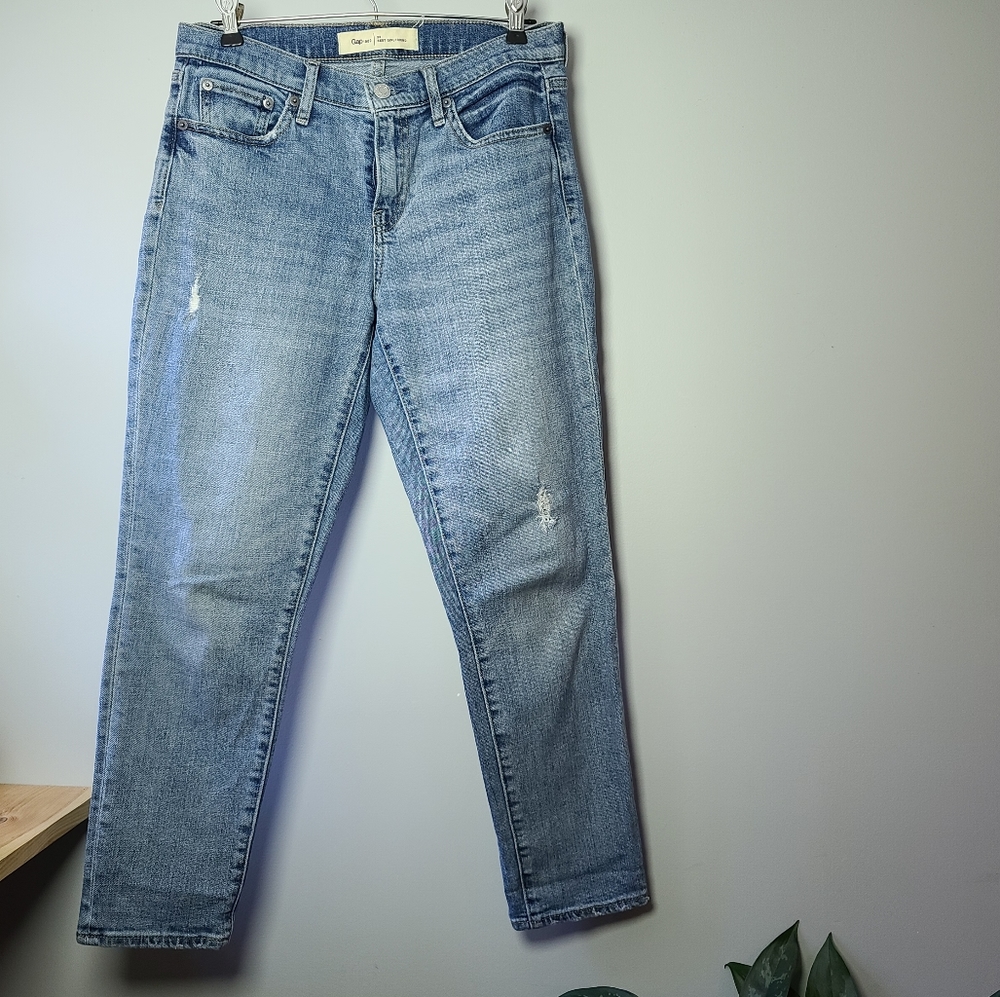 Gap Best Girlfriend Light Blue Denim Jeans 26